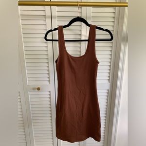 Abercrombie & Fitch Brown Stretch Tank Dress Size S